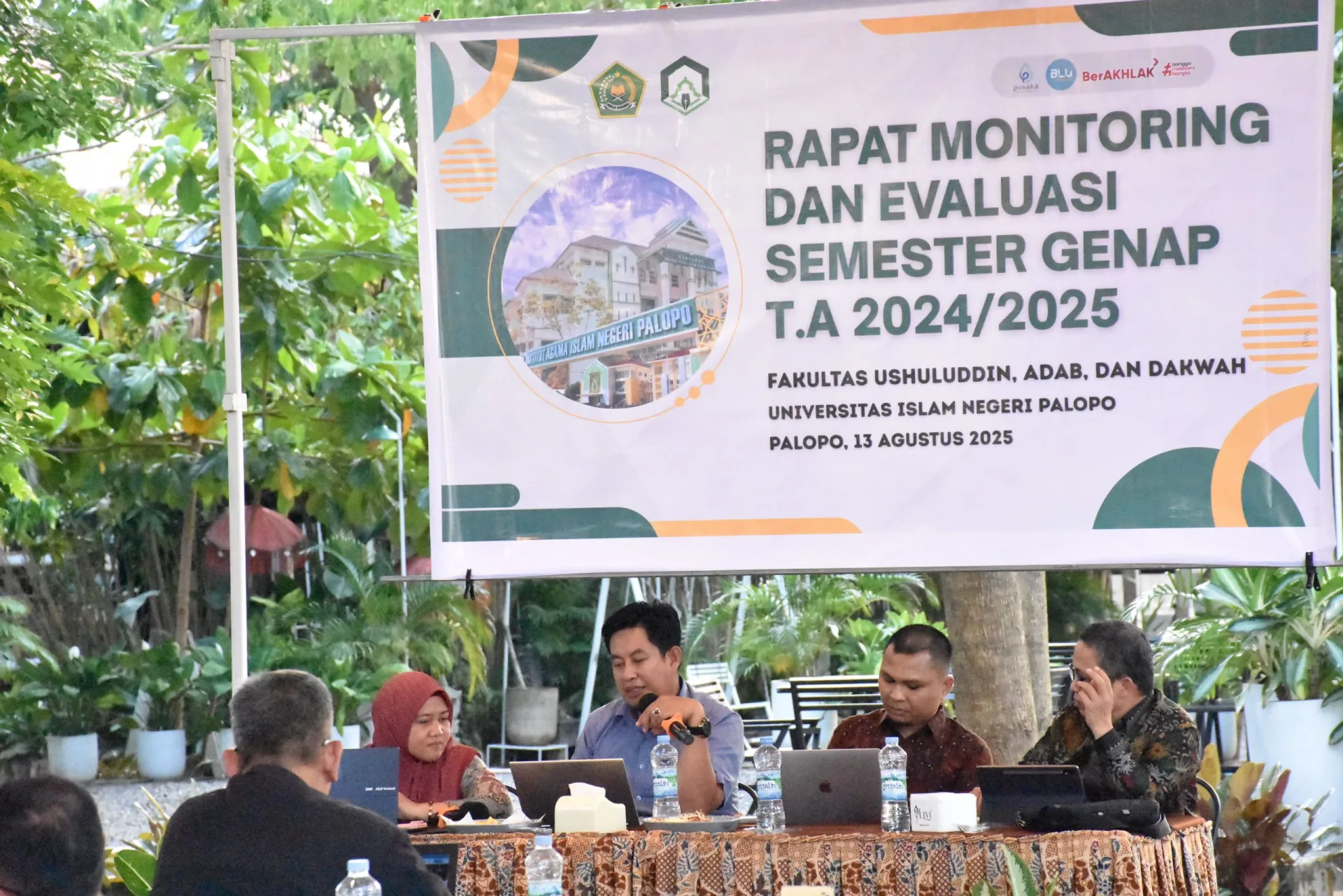 FUAD UIN Palopo Gelar Rapat Monitoring dan Evaluasi Semester Genap T.A. 2024/2025