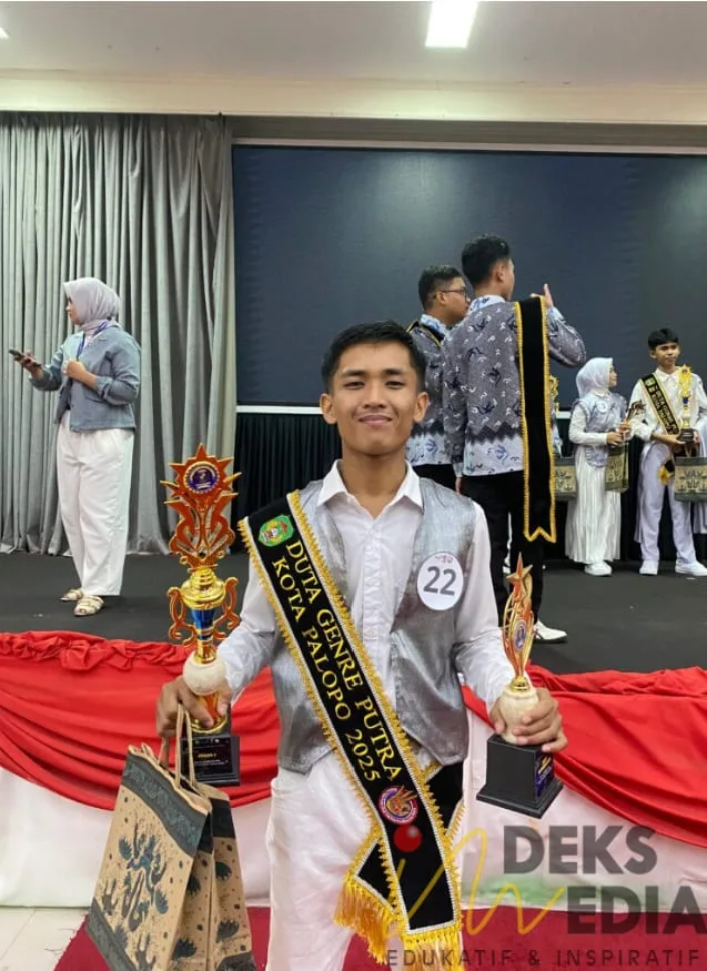 Mahasiswa IAT FUAD UIN Palopo, Muh. Risal Dadi, Terpilih Sebagai Duta GenRe Kota Palopo 2025