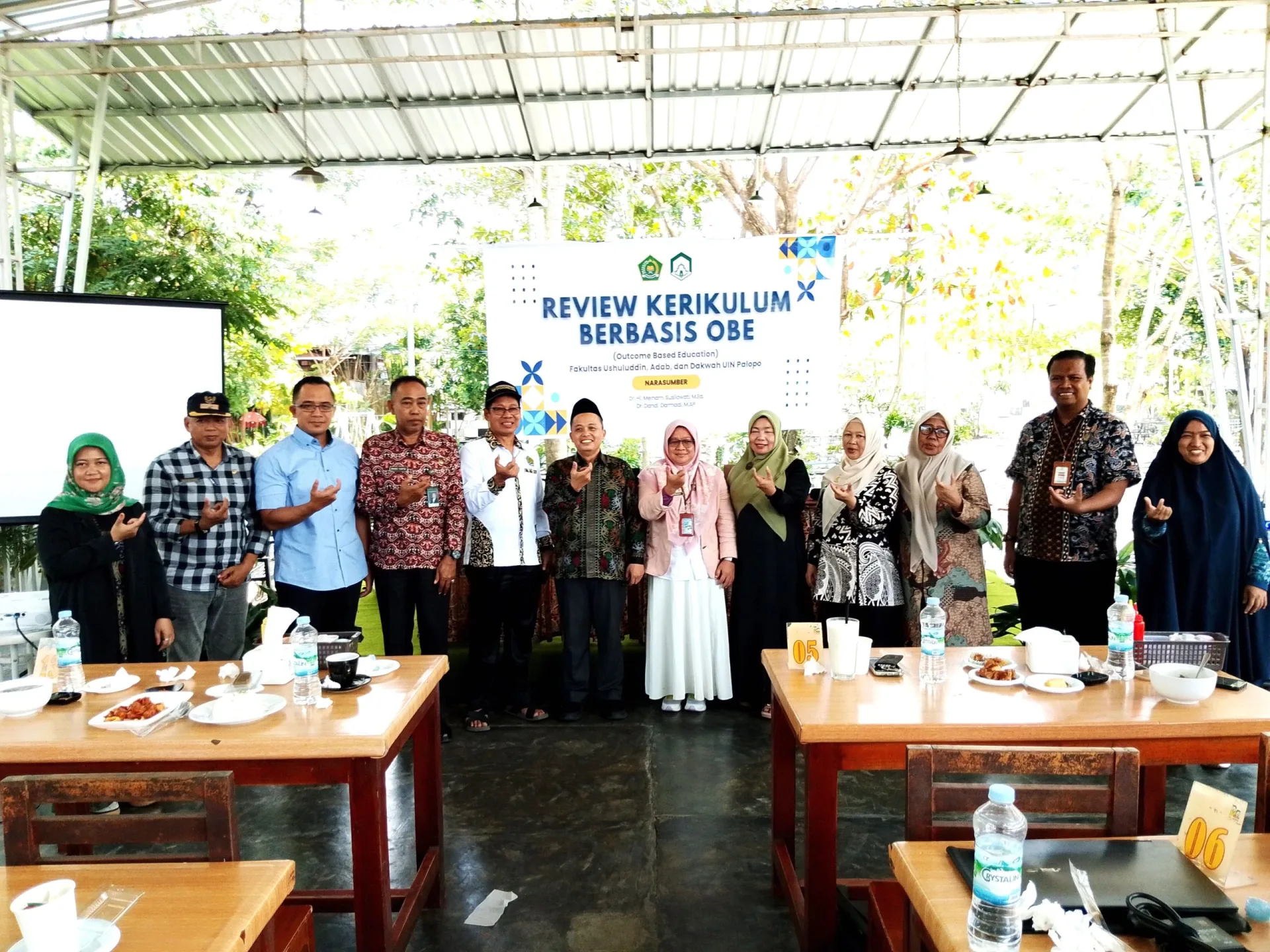 FUAD UIN Palopo Gelar Review Kurikulum Berbasis OBE Hadirkan Narasumber dari UIN Malang